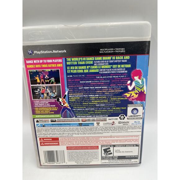Just Dance 3 Sony PlayStation 3 PS3 Complete With Manual Tested PS Move Required - Picture 2 of 8